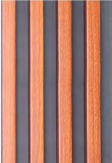 Lambrín interior Teak Aracaju, modelo M-WPC-49B